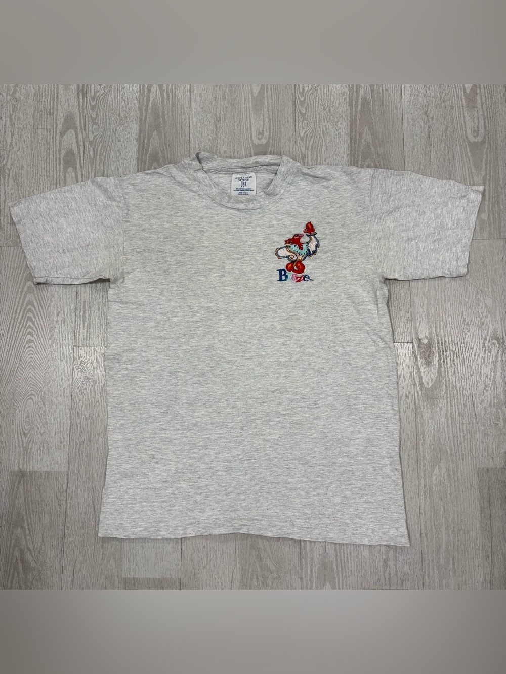 Vintage 90s Atlanta 1996 Paralympics Mascot Blaze Grey T Shirt XL Single Stitch